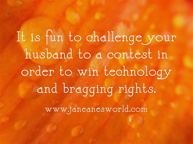 challenge our husband to win a contest and bragging rights