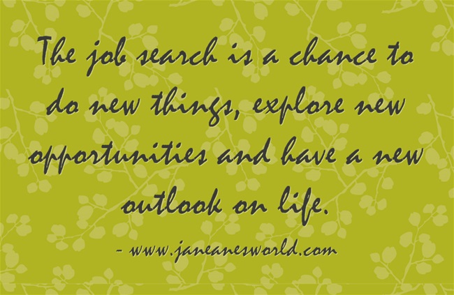 job search a chance to do sometihing new