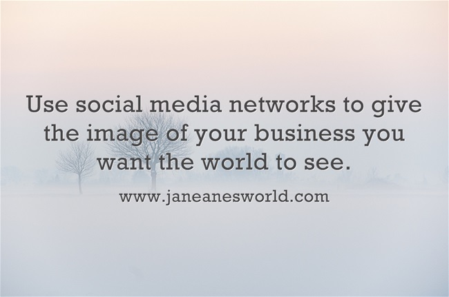 www.janeanesworld.com use social media for business image