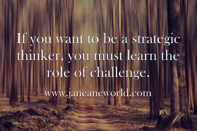 challenge strategic thinking a toz challenge www.janeanesworld.com