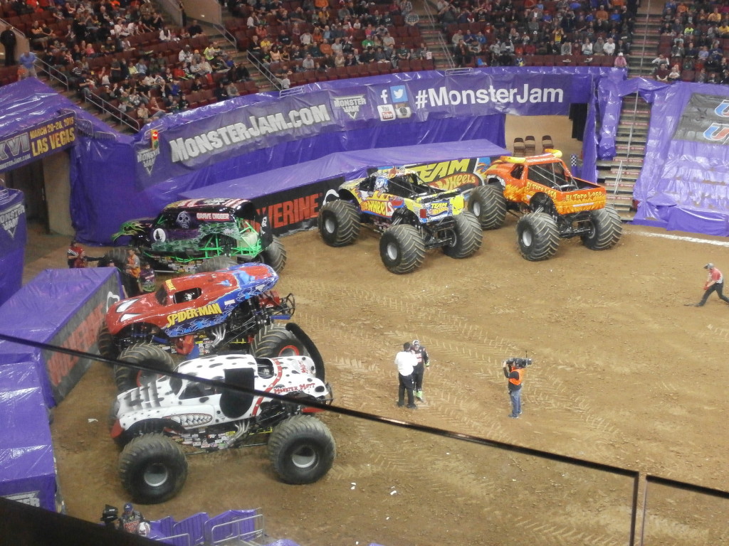 Monster Jam at Wells Fargo www.janeanesworld.com