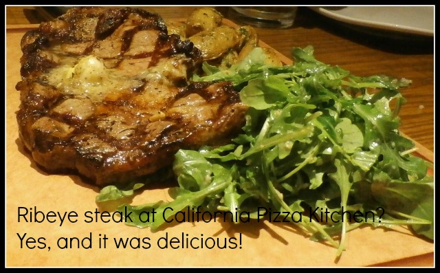 ribeye steak at #CPK www.janeanesworld.com