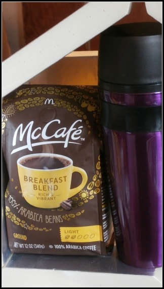 #McCafeMyWay coffee and mug