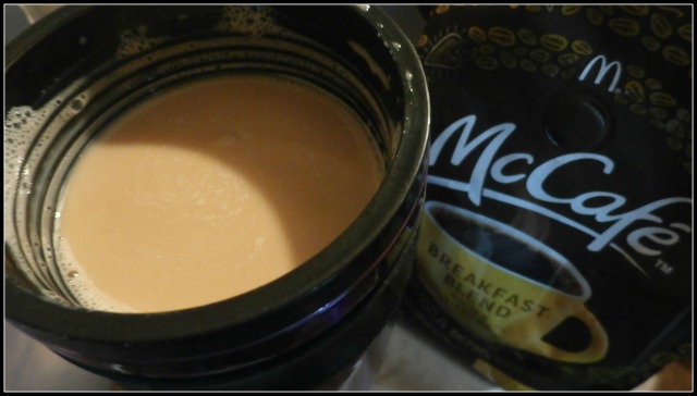 #McCafeMyWay cup of coffe to drink