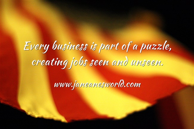 Entrepreneurs are part of the world www.janeanesworld.com