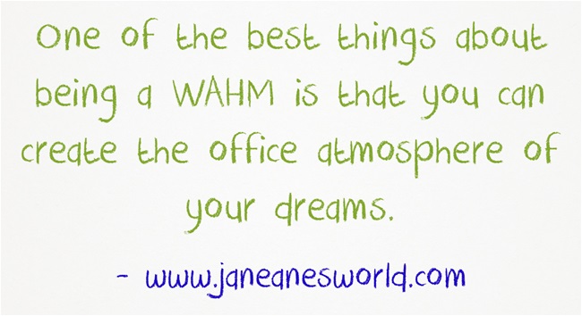 wahm create your office www.janeanesworld.com