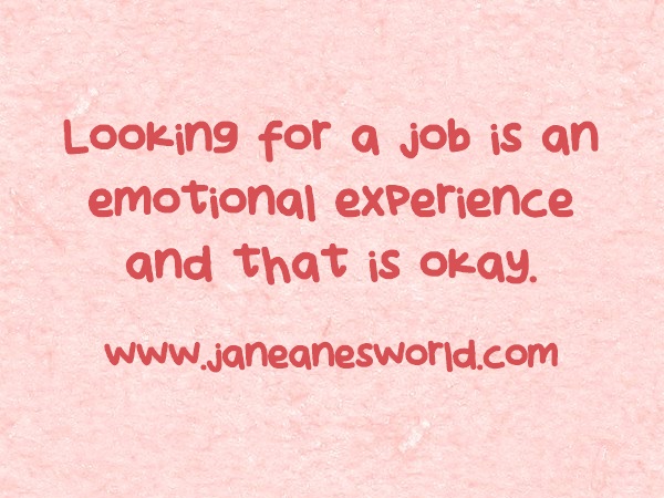 emotions on the job hunt