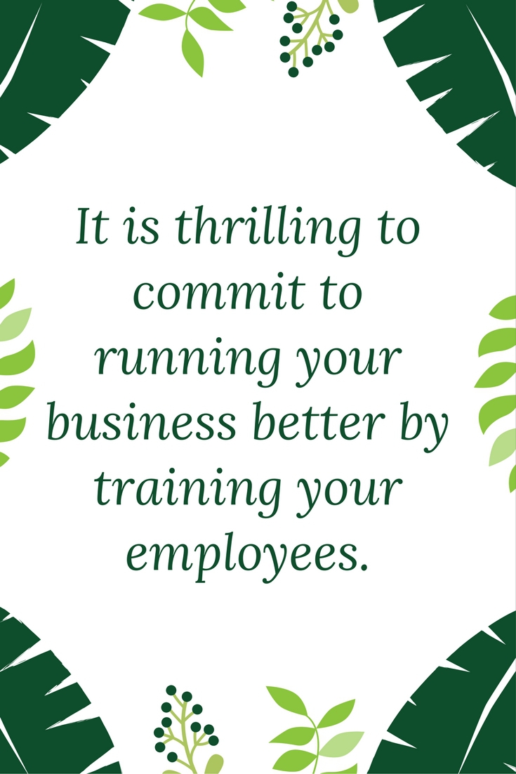 train your employees