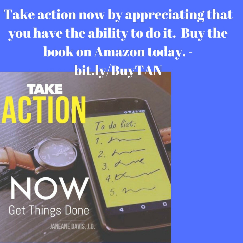 Take Action Now - read a book to learn how