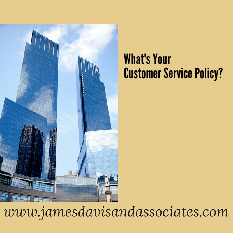 hat's your customer service policy