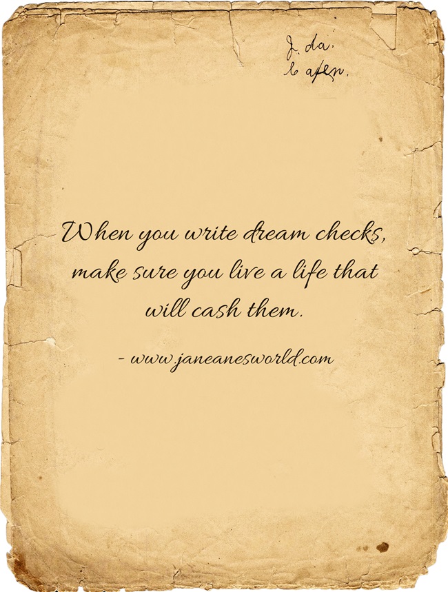 When you have a dream it is important to work, to do something to make the dream come true. Faith without work is dead and no one   wants to be the owner of a dead dream.