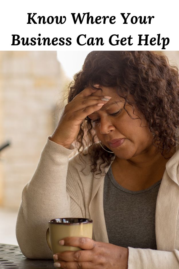 worried African American woman and the words "Want to read more about succeeding as an entrepreneur? Check out: Be Thankful for Your Business – It Provides Jobs -- Even if you a solo operation with no employees, your business decisions matter far and beyond your business. Click here to read more. and Customer Service Matters, So Make Yours Excellent - Customers help make your business go around so treat them right! Click here to read more. Also, check out our Confidence Tip of the Day YouTube channel for hundreds of videos on creating the confidence you need to succeed."